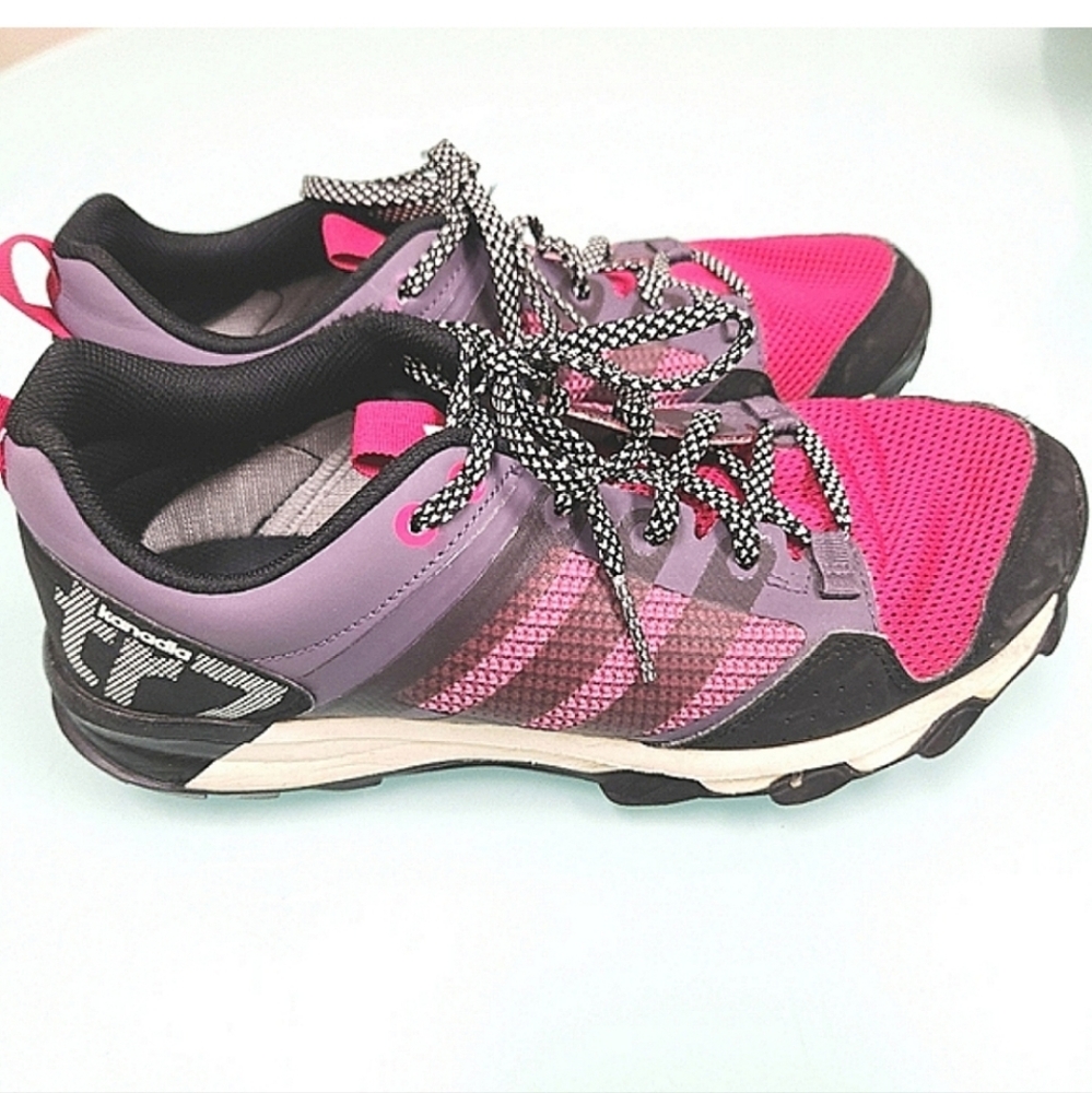 Adidas Women's Athletic Shoes in Pink and Purple